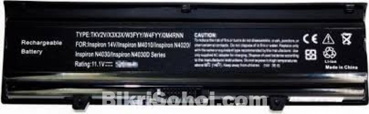 Replacement Dell Laptop Battery N4030 Capacity 5200 mAh